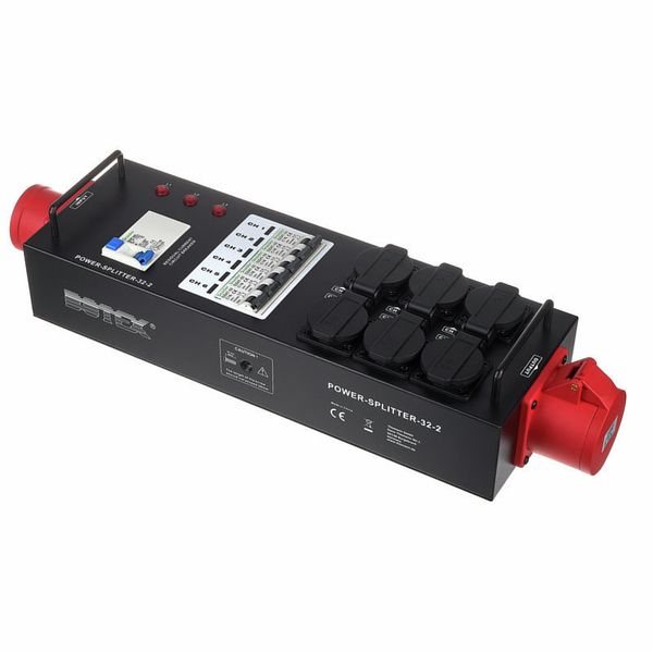 PSU 32A in - 32A / 3x 32A mono out