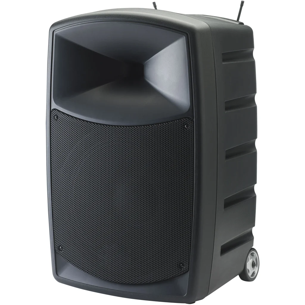 Audiophony CR25A-COMBO-F5 (incl. 2 micro's) (Portable sound system - 250W + battery + BT - HF 500MHz)