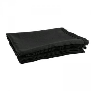 Wentex Molton with velcro (b 3m x h 3m) - BLACK