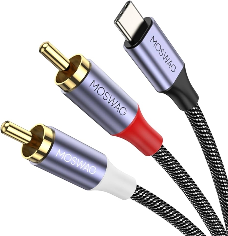 1 USB C - 2RCA