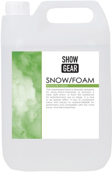 Showgear  Snow / Foam Liquid - 5L (ready to use)
